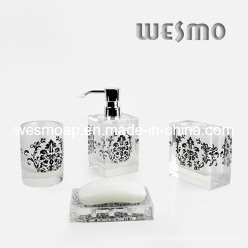 Ensemble d&#39;accessoires de salle de bain Polyresin (WBP0231B)